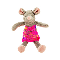 Мягкая игрушка ARTS Крыса в розовой одежде