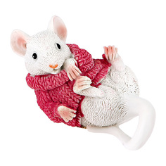 Фигурка декоративная ARTS Крыса в розовом свитере
