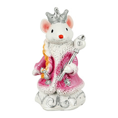 Фигурка декоративная ARTS Крыса принцесса в розовом платье