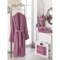 Халат женский с полотенцами (48/50(RUSсм) XL(INTсм)см) Do&Co