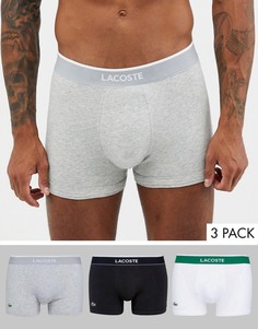 Набор из 3 боксеров-брифов разных цветов Lacoste Colours-Мульти