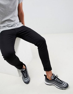 Черные джинсы скинни River Island-Черный