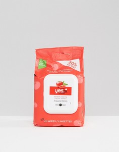 30 очищающих салфеток для лица Yes To Tomatoes-Бесцветный