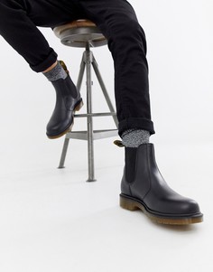 Черные ботинки челси Dr Martens 2976-Черный