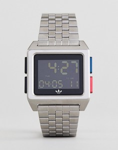 Серебристые цифровые часы adidas Z01 Archive-Серебряный