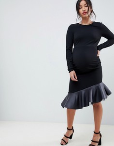 Платье мини ASOS MATERNITY-Черный