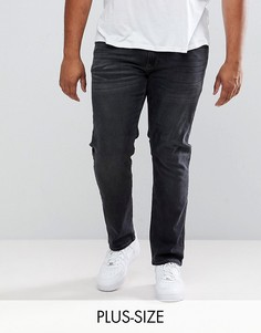 Черные джинсы слим Replika PLUS Axel-Черный