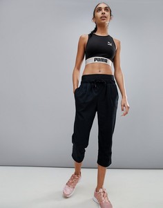 Брюки длиной 3/4 Puma active essential-Черный