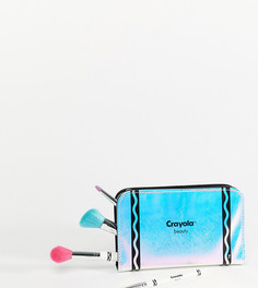 Набор кистей для макияжа в футляре Crayola-Бесцветный