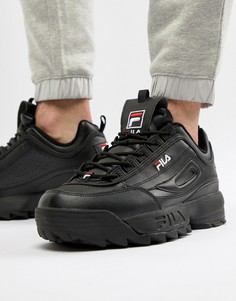 Черные кроссовки Fila Disruptor-Черный