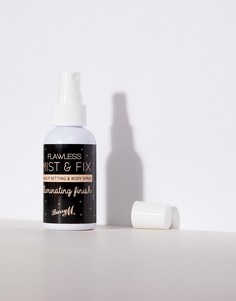 Фиксирующий спрей для лица и тела с мерцающим эффектом Barry M Flawless Mist & Fix-Бесцветный