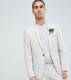 Узкий свадебный пиджак Noak-Серый