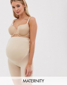 Корректирующие шорты для беременных Mamalicious-Бежевый Mama.Licious