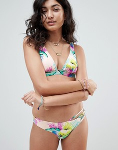 Бикини трусы-хипстеры с тропическим принтом Rip Curl Luxe-Многоцветный Ripcurl