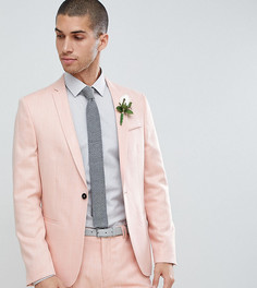 Приталенный свадебный пиджак Noak-Розовый