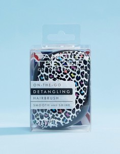 Компактная щетка для волос с леопардовым принтом Tangle Teezer-Мульти