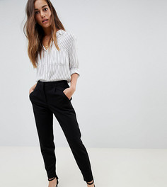 Черные строгие брюки с эластичным поясом Y.A.S Petite-Черный