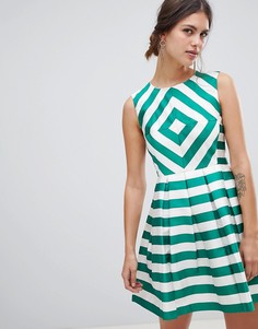 Приталенное платье для выпускного Minuet-Зеленый