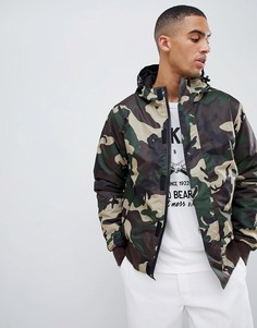 Бомбер с камуфляжным принтом Dickies-Зеленый