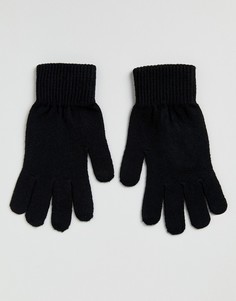 Черные перчатки для сенсорных гаджетов ASOS DESIGN-Черный