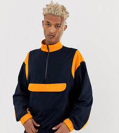 Куртка с короткой молнией ASOS MADE IN KENYA-Темно-синий