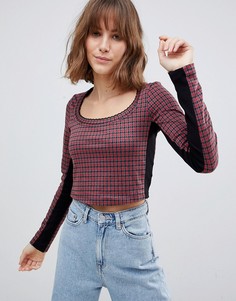 Топ Free People Boston-Красный