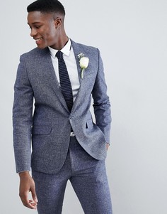 Приталенный пиджак Farah-Темно-синий