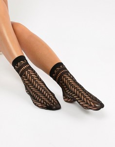 Ажурные носки Gipsy-Черный цвет