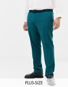 Сине-зеленые брюки скинни Farah Henderson-Зеленый