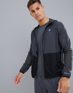 Серая спортивная куртка Asics-Серый