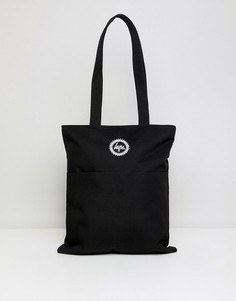 Черная сумка-шоппер Hype-Черный