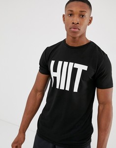 Черная футболка HIIT Carrier-Черный