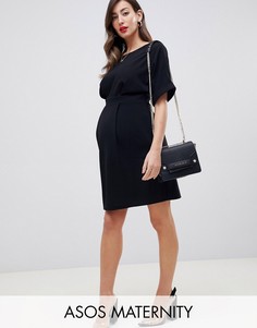 Платье мини ASOS DESIGN Maternity-Черный