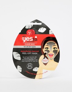 Детокс-средство для умывания с экстрактом древесного угля Yes To Tomatoes - Отшелушивающая маска-Бесцветный