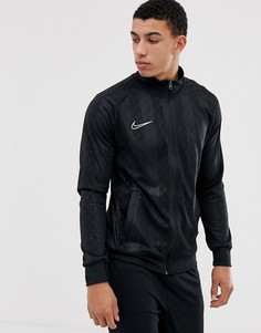 Черный спортивный топ Nike Football Academy