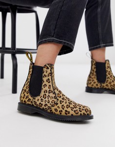 Ботинки челси с леопардовым принтом Dr Martens Flora-Мульти