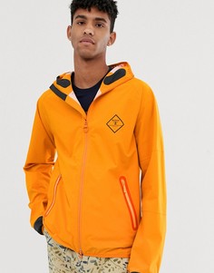 Оранжевая водонепроницаемая куртка с капюшоном Barbour Beacon Etterick-Оранжевый