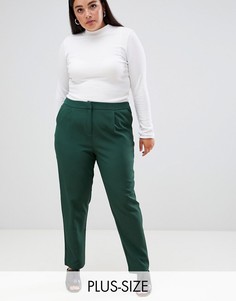 Укороченные строгие брюки Unique 21 Hero-Зеленый