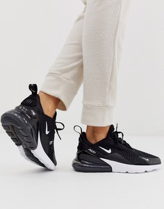 women's nike air max 270 all black