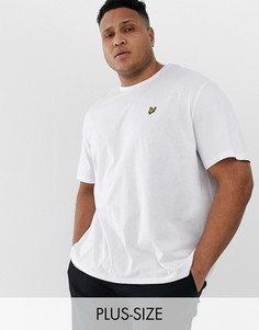 Белая футболка с логотипом Lyle & Scott-Белый