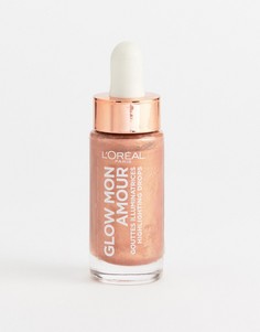 Жидкий хайлайтер LOréal Paris Glow Mon Amour Loving Peach-Коричневый цвет L'Oreal