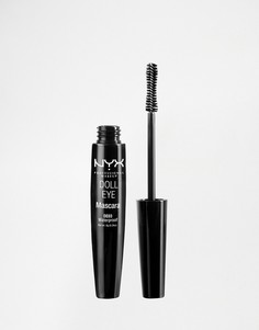 Водостойкая тушь для ресниц NYX Professional Make-Up Doll Eye-Черный цвет
