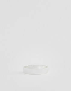 Серебристое кольцо ASOS DESIGN-Серебристый