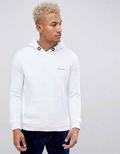 Худи с принтом Night Addict-Белый