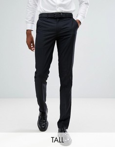 Черные зауженные брюки Farah TALL-Черный