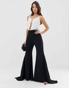 Расклешенные брюки ASOS EDITION-Белый