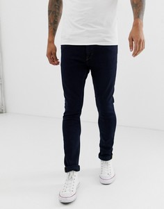 Темные зауженные джинсы Tiger of Sweden Jeans-Синий