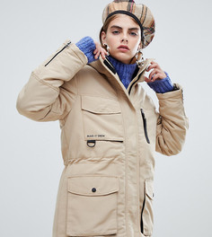 Парка в горнолыжном стиле Bershka-Neutral