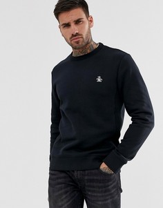 Черный свитшот с логотипом Original Penguin