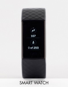 Черные смарт-часы Fitbit Charge 3-Черный